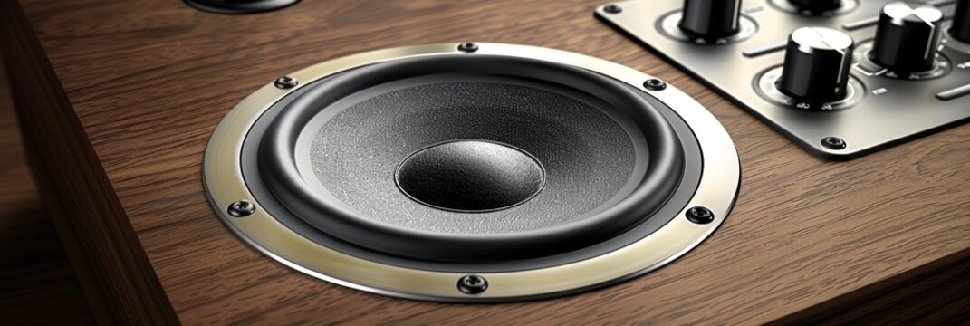 Imposing speakers embodying dynamic sound concept for immersive and impactful audio experience