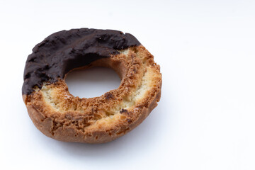 donut with chocolate