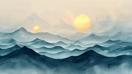 Soothing Ocean Waves for Mindfulness Generative AI