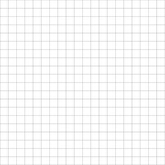 Square grid pattern vector. Grid pattern background. A blank white sheet of grid paper with a square pattern, ideal for math, notes, or technical drawings. 