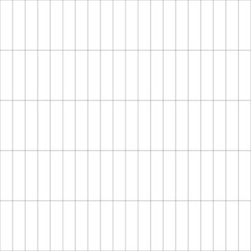 Rectangle 1x4 pattern vector. Vertical stack tile pattern. A white sheet of squared paper.