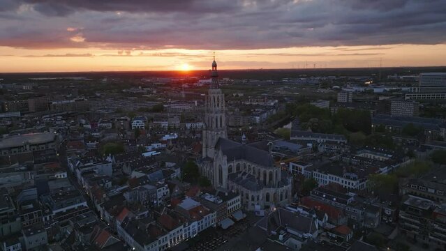 Breda Drone Church of Our Lady/Grote Kerk