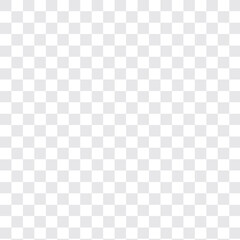 Transparent grid seamless pattern background. Grey and white checkboard background. Vector element. 