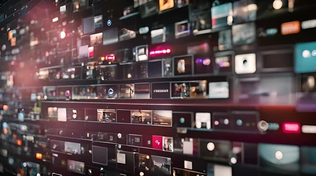 Virtual Social Media Reality: Animated VFX Connecting the Worldwide Web of Internet of Things
