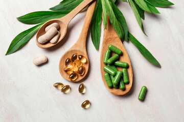 Natural organic supplements and vitamins