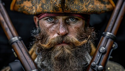 Bearded pirate 