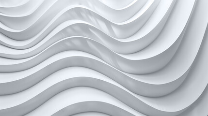 The image is a white abstract painting of a wave. The wave is made up of many different shapes and sizes, creating a sense of movement and energy. Background for text
