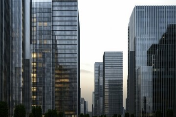 Obraz premium modern office building.