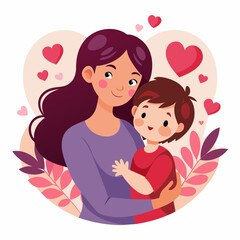 Mother's Day vector illustration