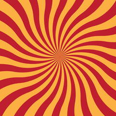 Gradient color sunburst radiate lines comics style cartoon effect design background. Classic vintage sun rays sunburst pattern background. abstract comic colorful background.