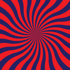 Fototapeta premium Gradient color sunburst radiate lines comics style cartoon effect design background. Classic vintage sun rays sunburst pattern background. abstract comic colorful background. 11:11 