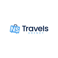 travel agency logo template design
