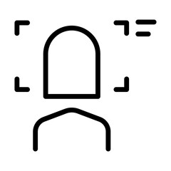 Face detection icon
