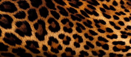 Close up of leopard print pattern