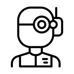 Obraz premium Robot icon