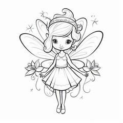 Sweet Fairy Illustration