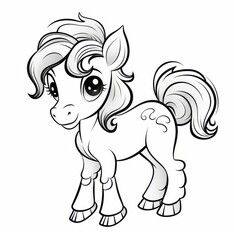 Dynamic Pony Drawing