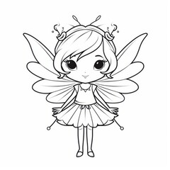 Friendly Fairy Illustration
