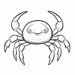 Fototapeta premium Wondering Crab Artwork