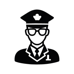 police officer silhouette