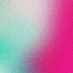 Noise texture background gradient of colors teal to pink, blurry background of a pink and blue sky, soft gradient texture, holographic texture
