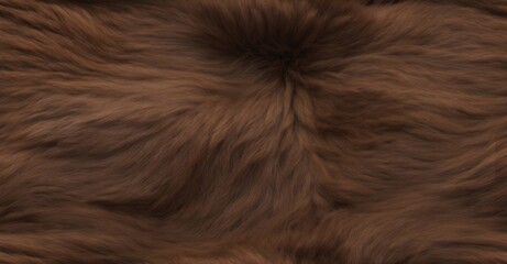 brown wool texture background. Closeup of fluffy sheep fur backdrop