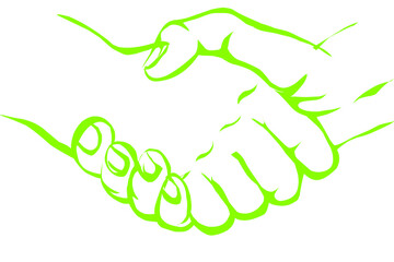"Capture the essence of trust and collaboration with our sleek PNG handshake green outline. Perfect for business presentations and communication graphics! 🤝 #business #partnership"
