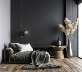 Elegant modern interiors with chic and minimalist interior design elements