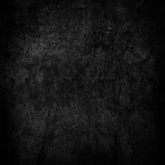 Abstract Grunge Texture, Dark Background with Scratches and Stains.