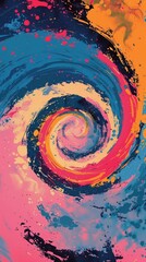 A space traveler gazing out at a nebula, their silhouette dwarfed by the cosmic expanse