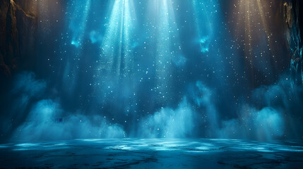 Captivating Holographic Theater Stage Creates Illusions and Optical Wonders for Audience s Mesmerizing Experience