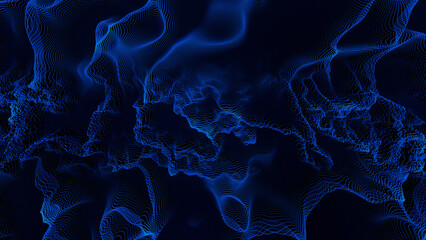A beautiful abstract detailed liquid motion pattern, great for music visuals and stage performance...