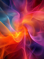 Obraz premium Bunte leuchtende Farben in abstrakten Elementen als Hintergrundmotiv für Dance Music Cover und Druckvorlage