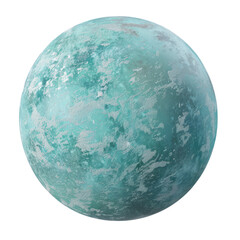 Uranus isolate on transparency background PNG