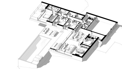 house plan blueprint