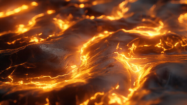 Inferno lava background 