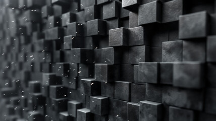 abstract background made from cubes