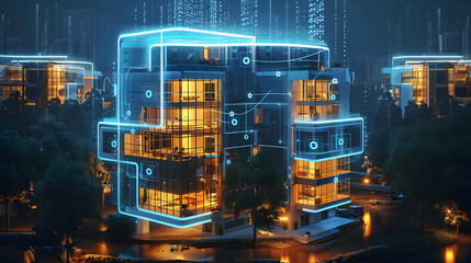 Ai-controlled construction of a smart house using artificial intelligence and IOT. System development for smart building architecture.