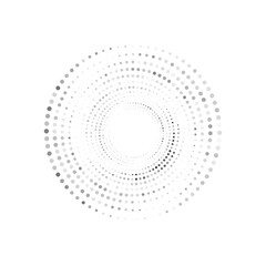 Circle Halftone Vector Art Graphic Elements
