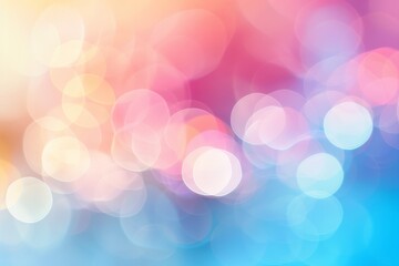 Fototapeta premium Soft pastel gradient with light hues, blurred effect, ideal for elegant backgrounds