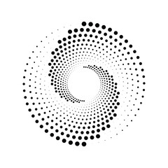 Circle Halftone Vector Art Graphic Elements

