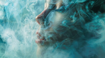 Smbol picture for human breath