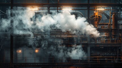 steam generation process, where high-pressure steam is produced from the heat recovered from waste incineration