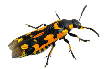 Firefly Insect On Transparent Background.