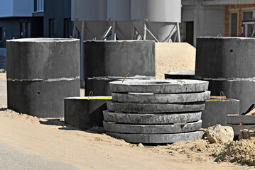 Concrete circle pit