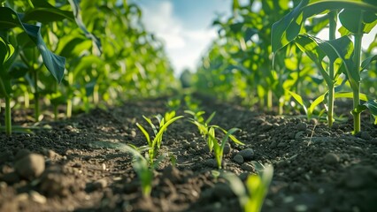 Understanding the influence of advanced genetic modification technology on agronomy. Concept Genetic Modification, Agronomy, Biotechnology, Crop Yield, Food Security
