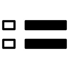 Obraz premium list icon