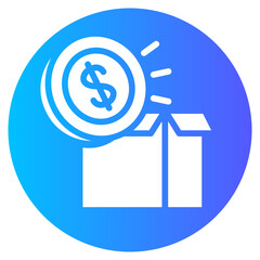 gift gradient icon