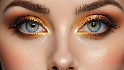 Closeup Face of a girl