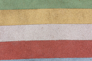 texture of the floor on a playground